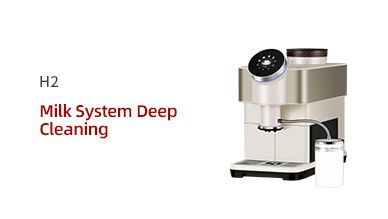 H2 Milk System Deep Cleaning