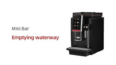 Mini Bar Emptying waterway