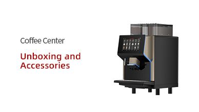 Coffee Center Unboxing and Accessories