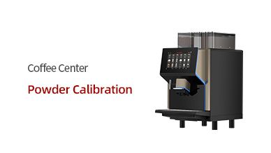 Coffee Center Powder Calibration