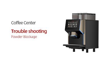 Coffee Center Powder blockage