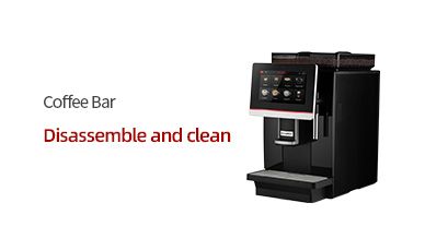 Coffee Bar Disassemble and clean