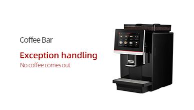 Coffee Bar Exception handling 